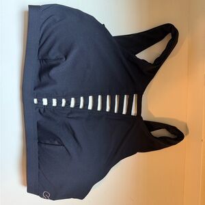 CALIA by Carrie Underwood Black Bikini Top